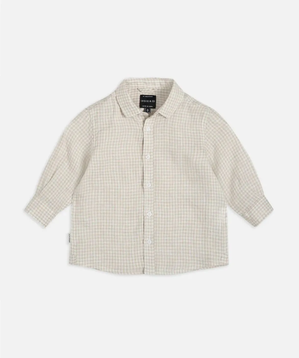 The Pickford Shirt - Light Stone