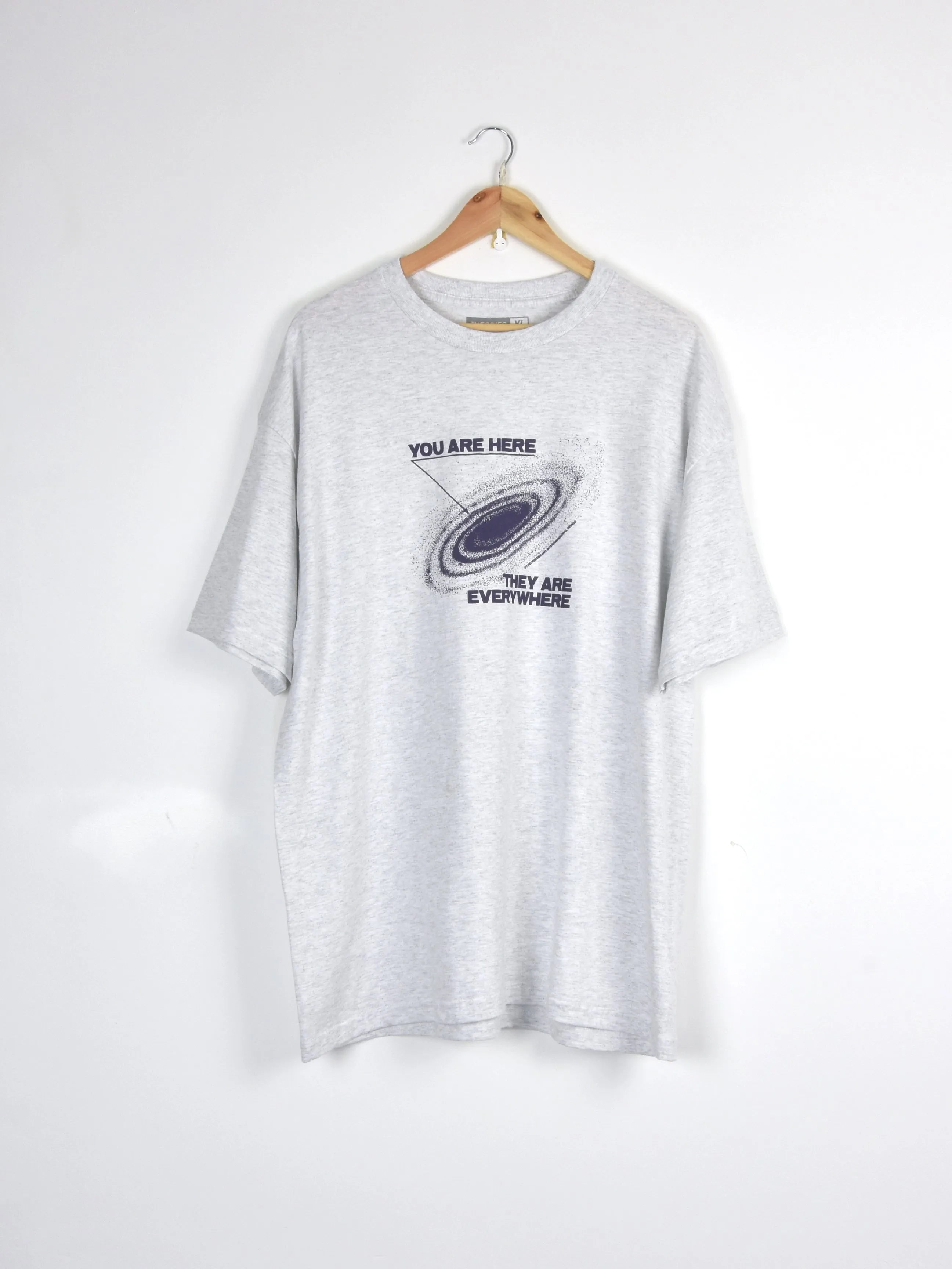 Theories of Atlantis - 'You Are Here' Tee Shirt - Heather Grey