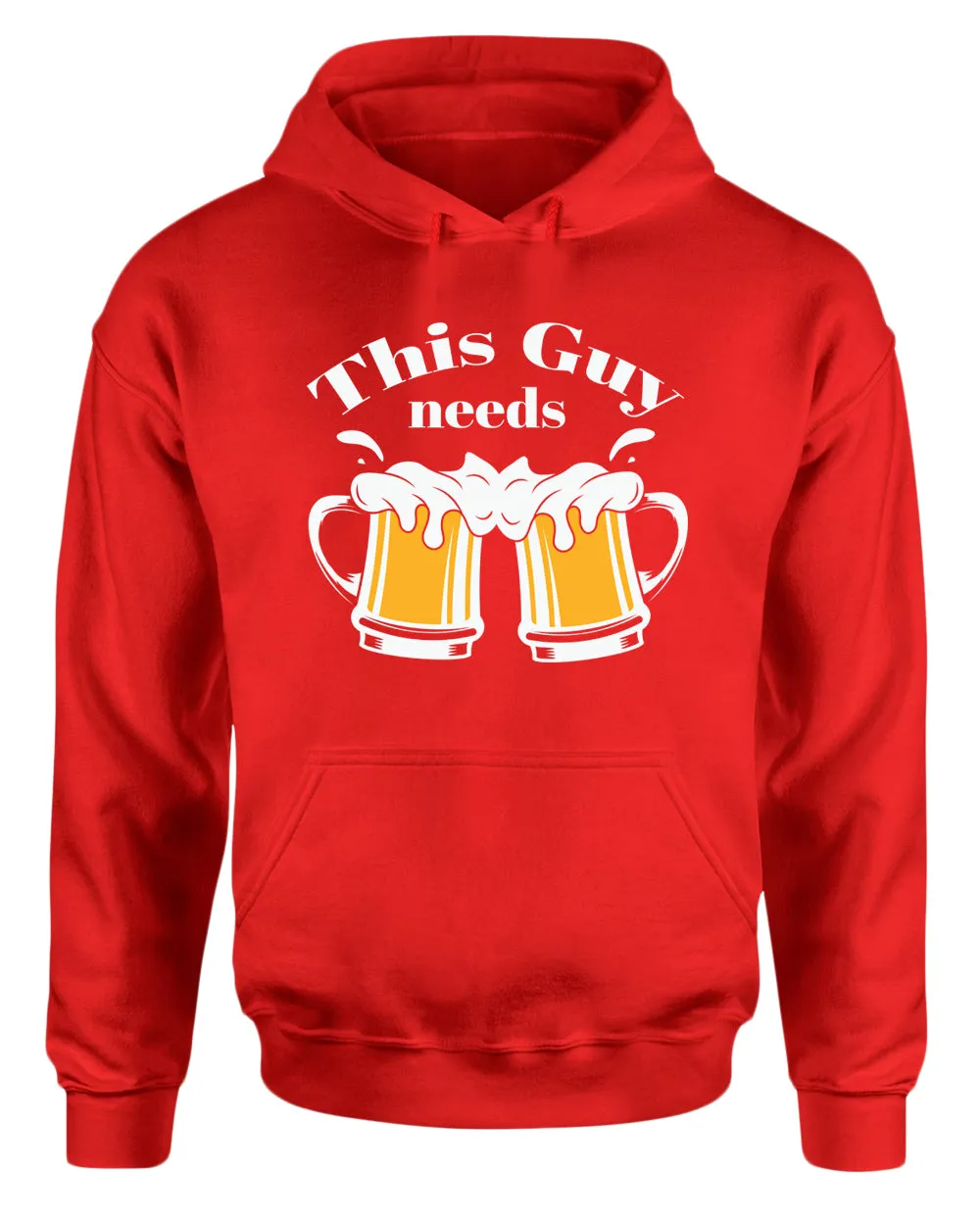 This guy needs beer hoodie