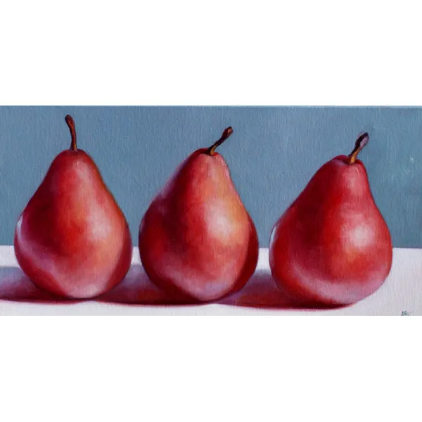 Three Red Pears