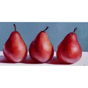 Three Red Pears