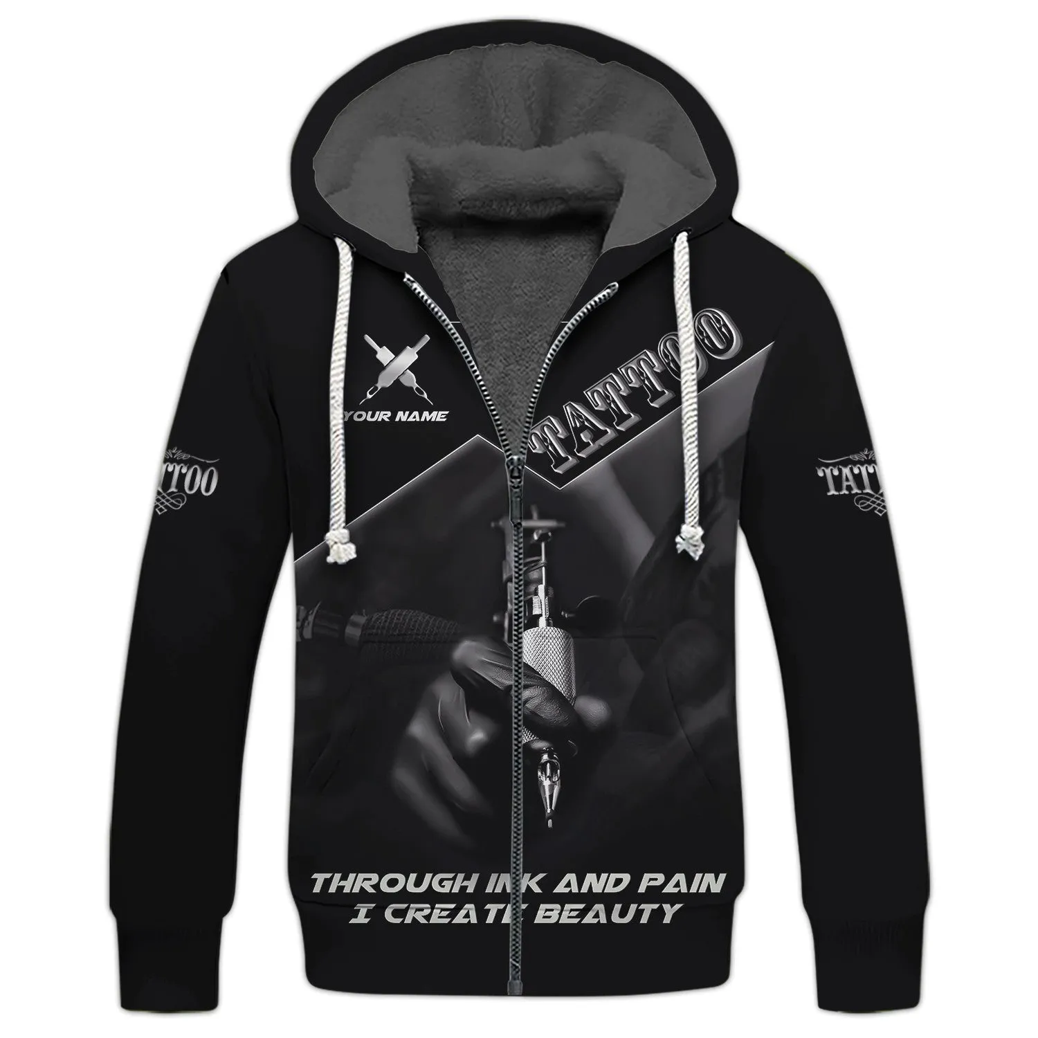 Through Ink And Pain I Create Beauty Tattoo Shirts Tattoo Artist Shirts