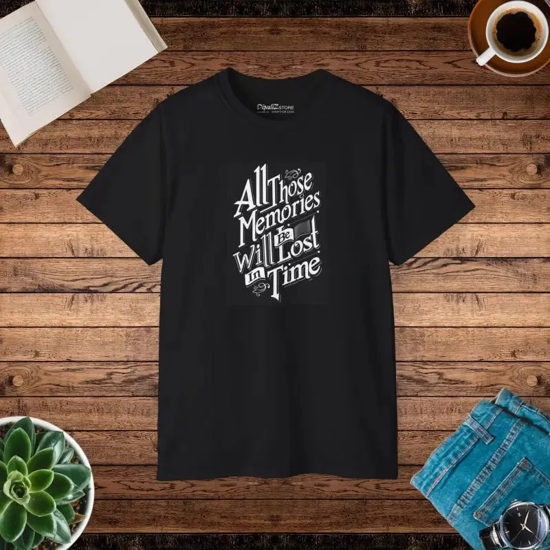 Timeless t Shirt Sparks Memories Lost in Time
