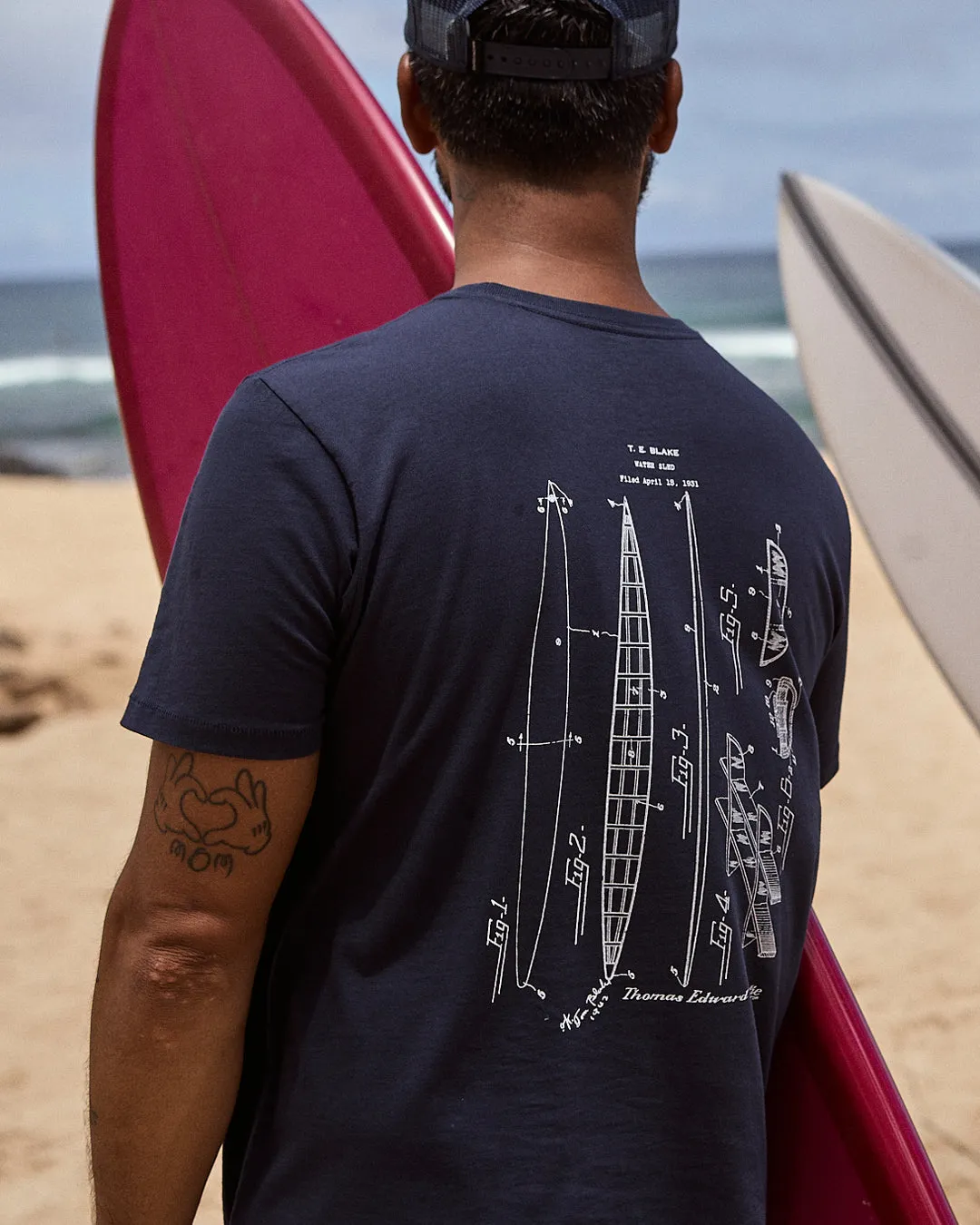 Tom Blake Blueprint Tee