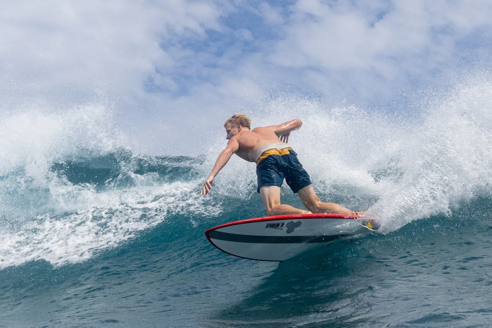 TORQ CHANNEL ISLANDS POD MOD 6'6" WHITE RAIL