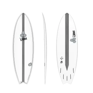 TORQ CHANNEL ISLANDS POD MOD 6'6" WHITE RAIL