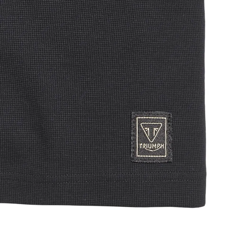 Triumph Bettmann Long Sleeve Waffle T-Shirt Black