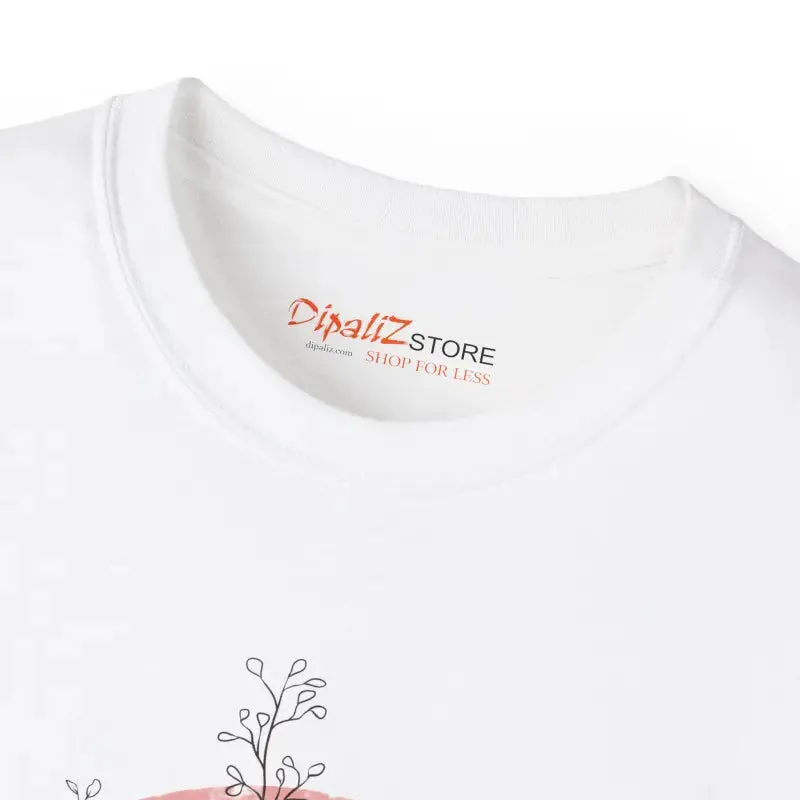 Ultra Cotton Tee Vibrant Wildflower Vibes