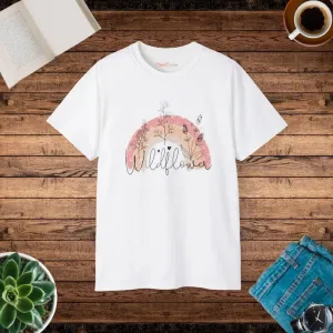 Ultra Cotton Tee Vibrant Wildflower Vibes