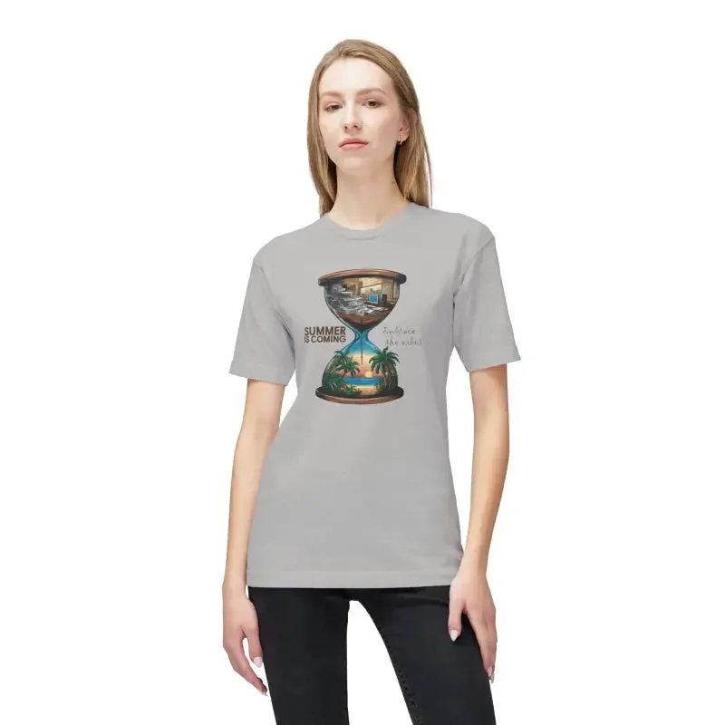 Usa Made Cotton Unisex Tee with Comfortable Fit
