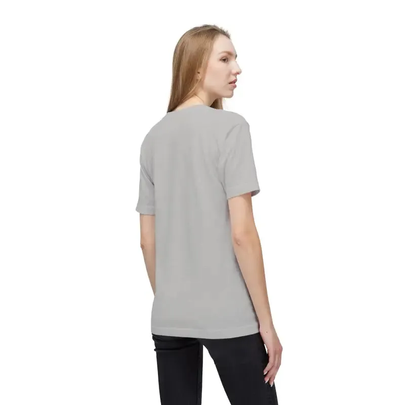 Usa Made Cotton Unisex Tee with Comfortable Fit