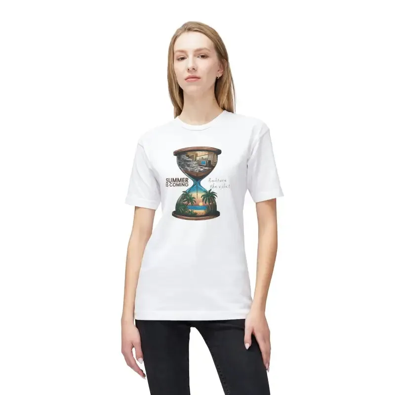 Usa Made Cotton Unisex Tee with Comfortable Fit