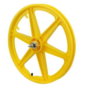 Vandorm 20" Rear BMX Mag Wheel 6 Spoke Straight YELLOW