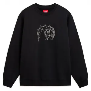 Vans Skate Hold Hands Crewneck Sweatshirt - Black