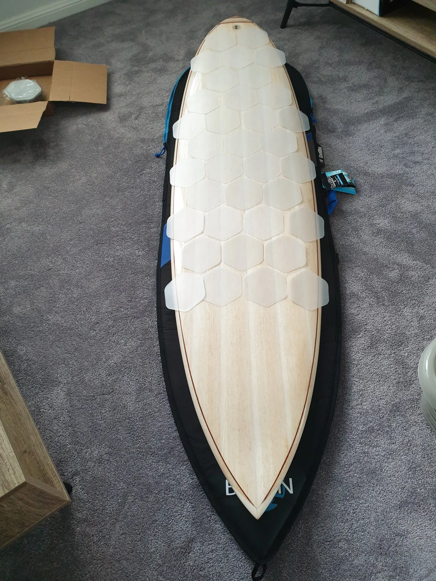 Versa Traction clear DECK grip tape for surfboards