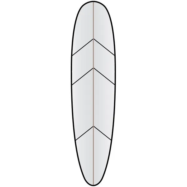 Versa Traction clear DECK grip tape for surfboards