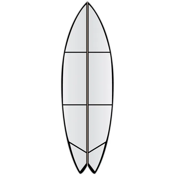 Versa Traction clear DECK grip tape for surfboards