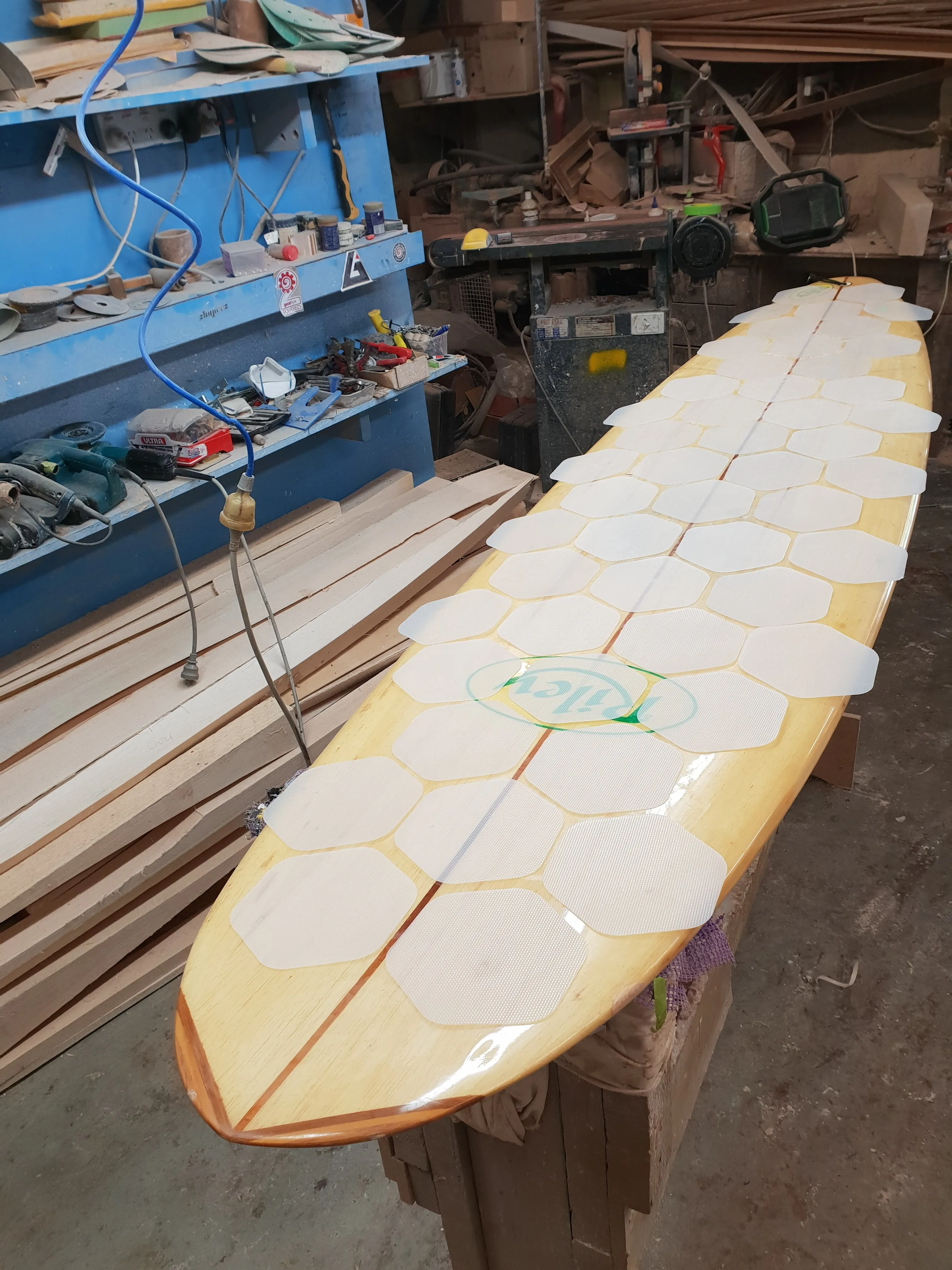 Versa Traction clear DECK grip tape for surfboards