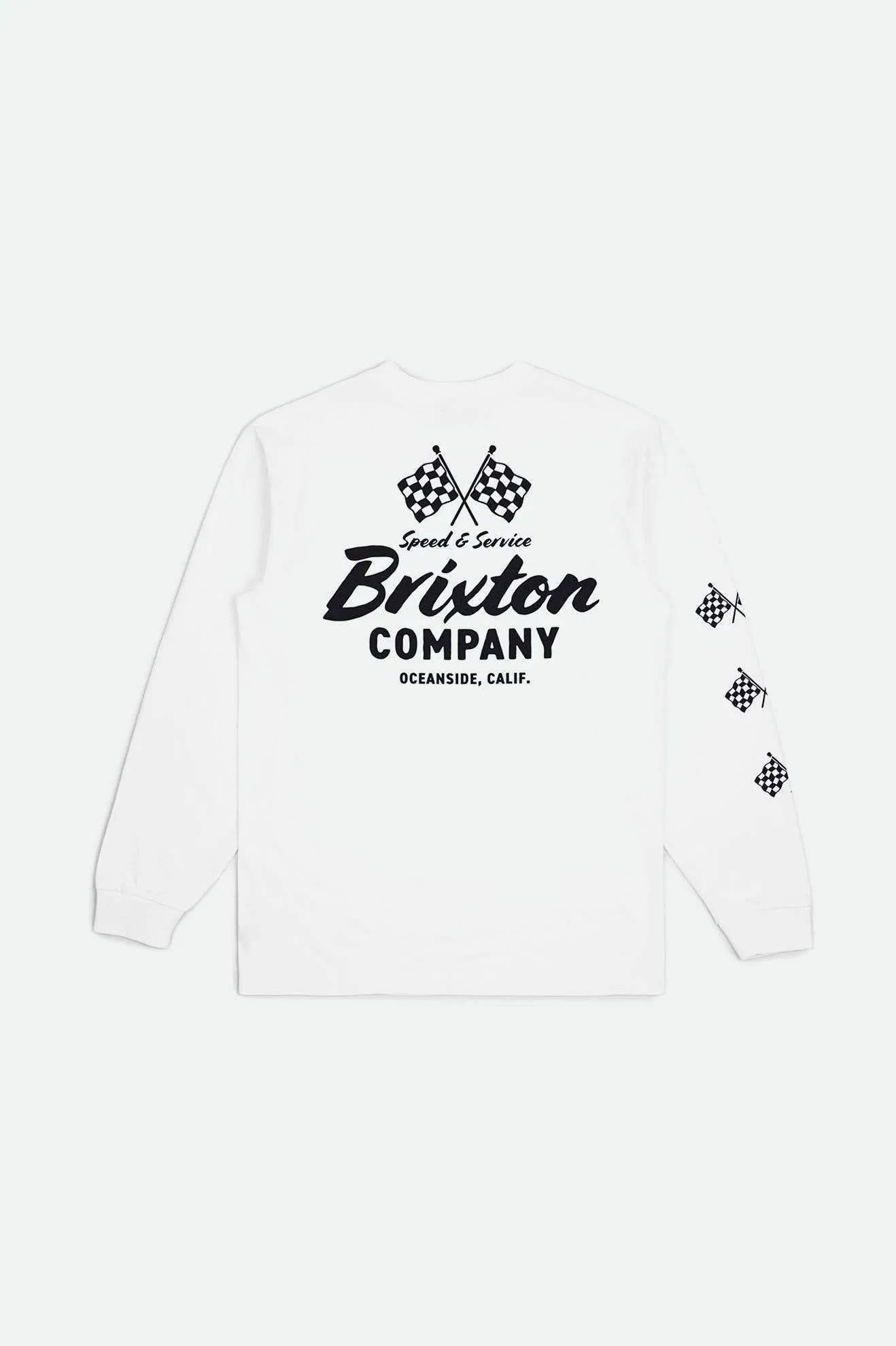 Wayburn L/S Standard T-Shirt - White