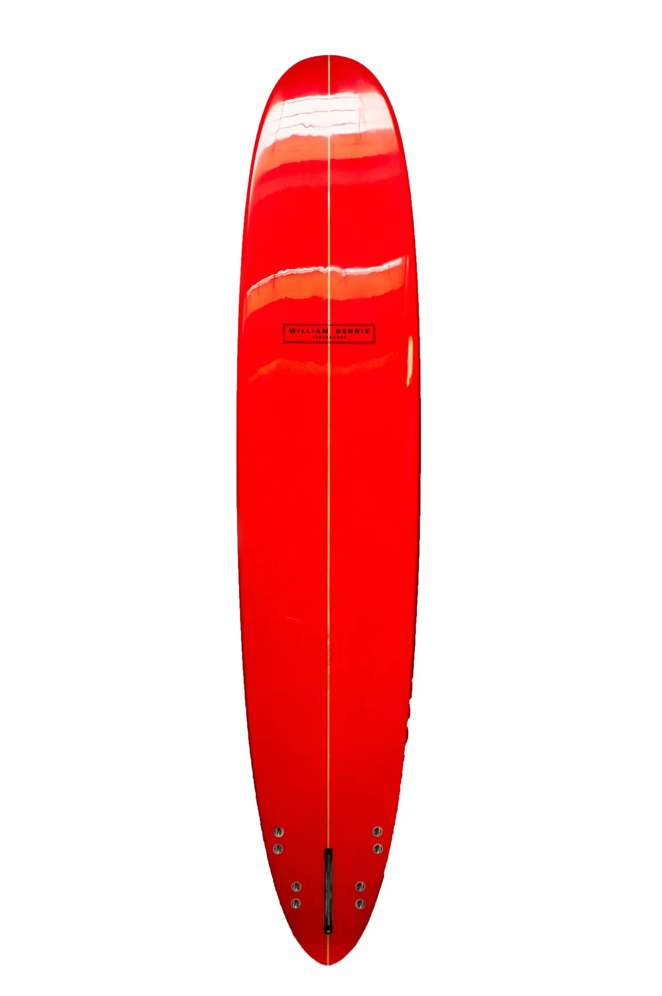 William Dennis Custom "Pro Quad Pin" Longboard Surfboard