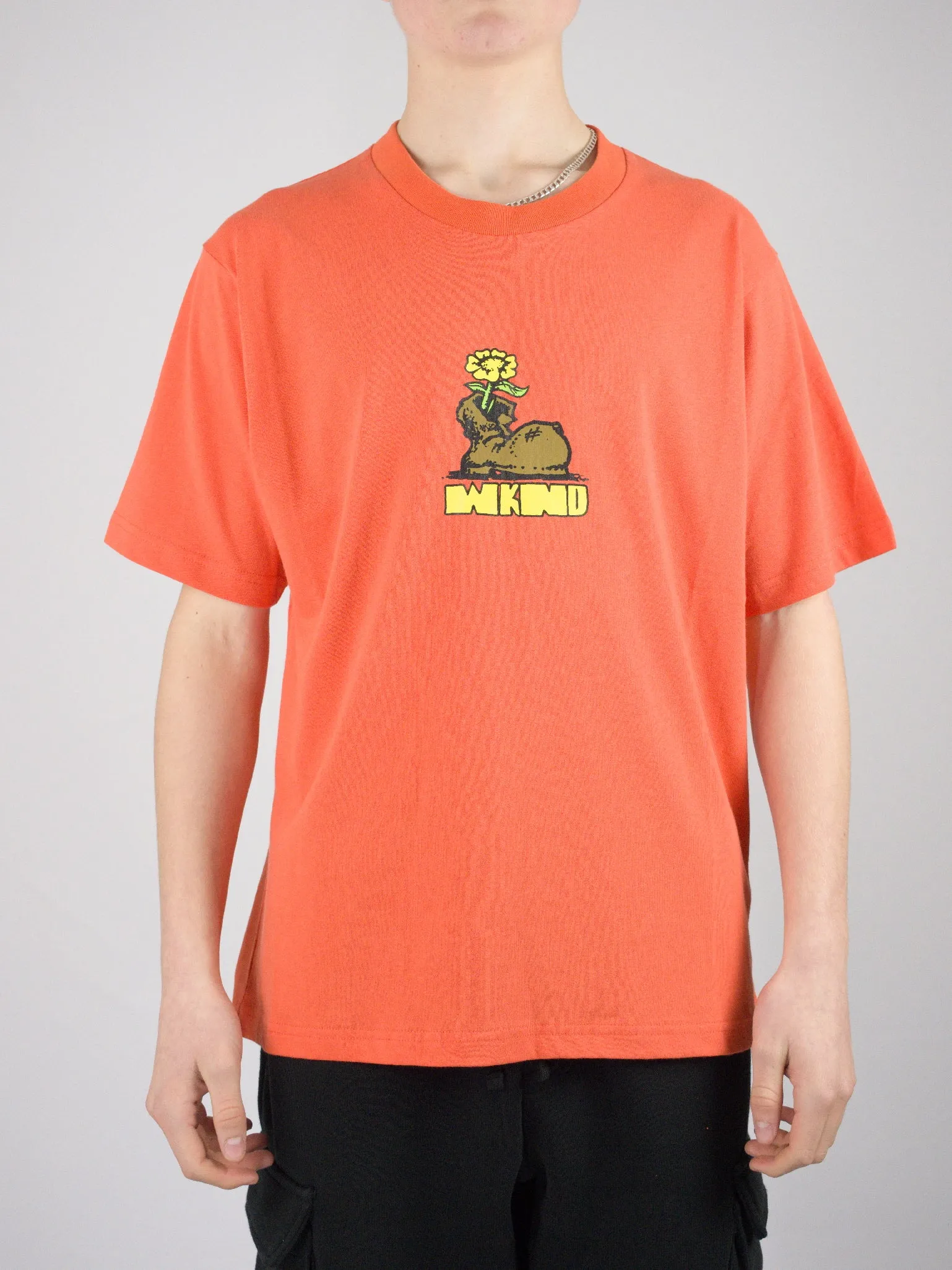 WKND Das Boot Tee Shirt – Soft Orange