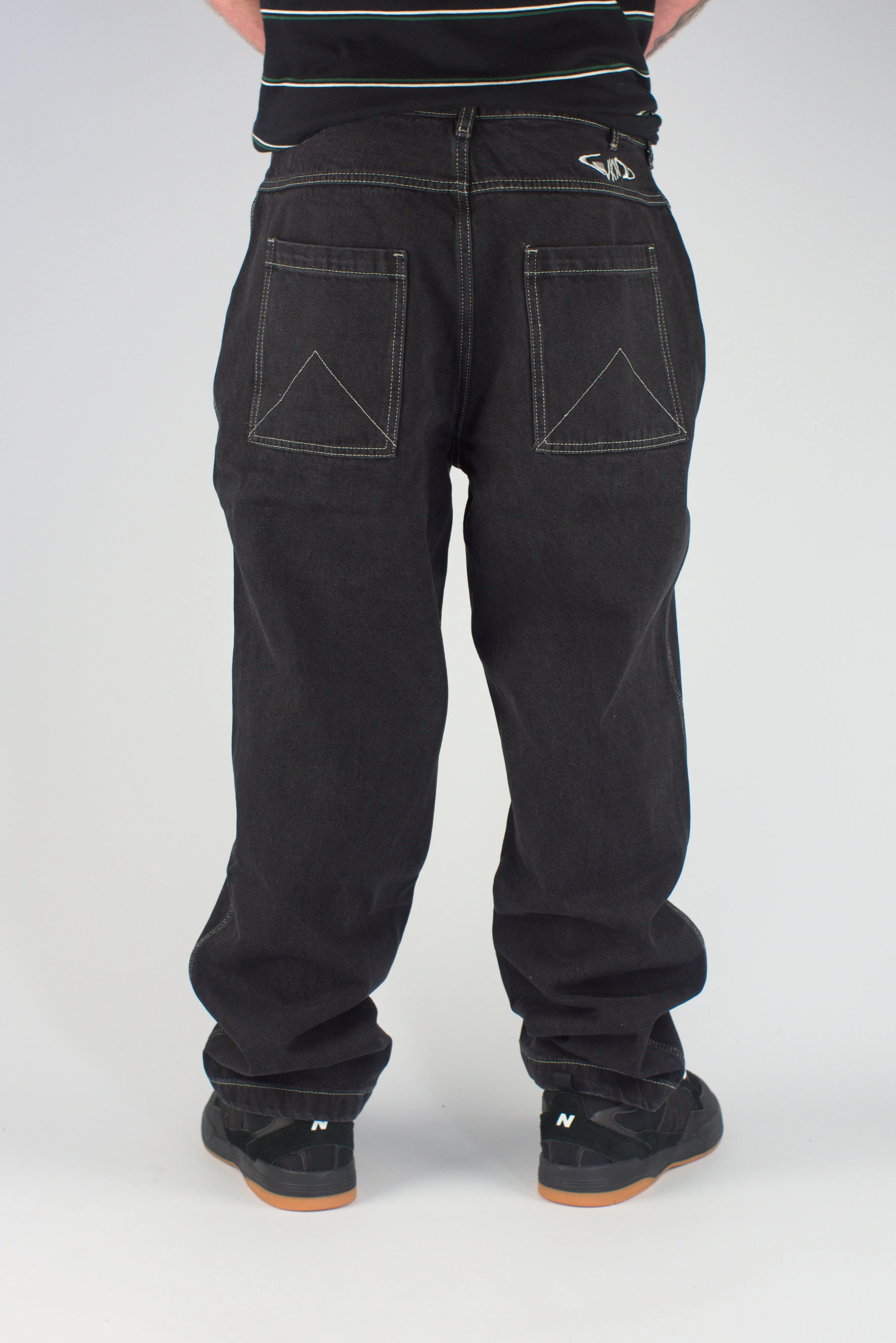 Wknd - Gene’s Jeans - Heavyweight - Black / White 34 x 32 Last Pair