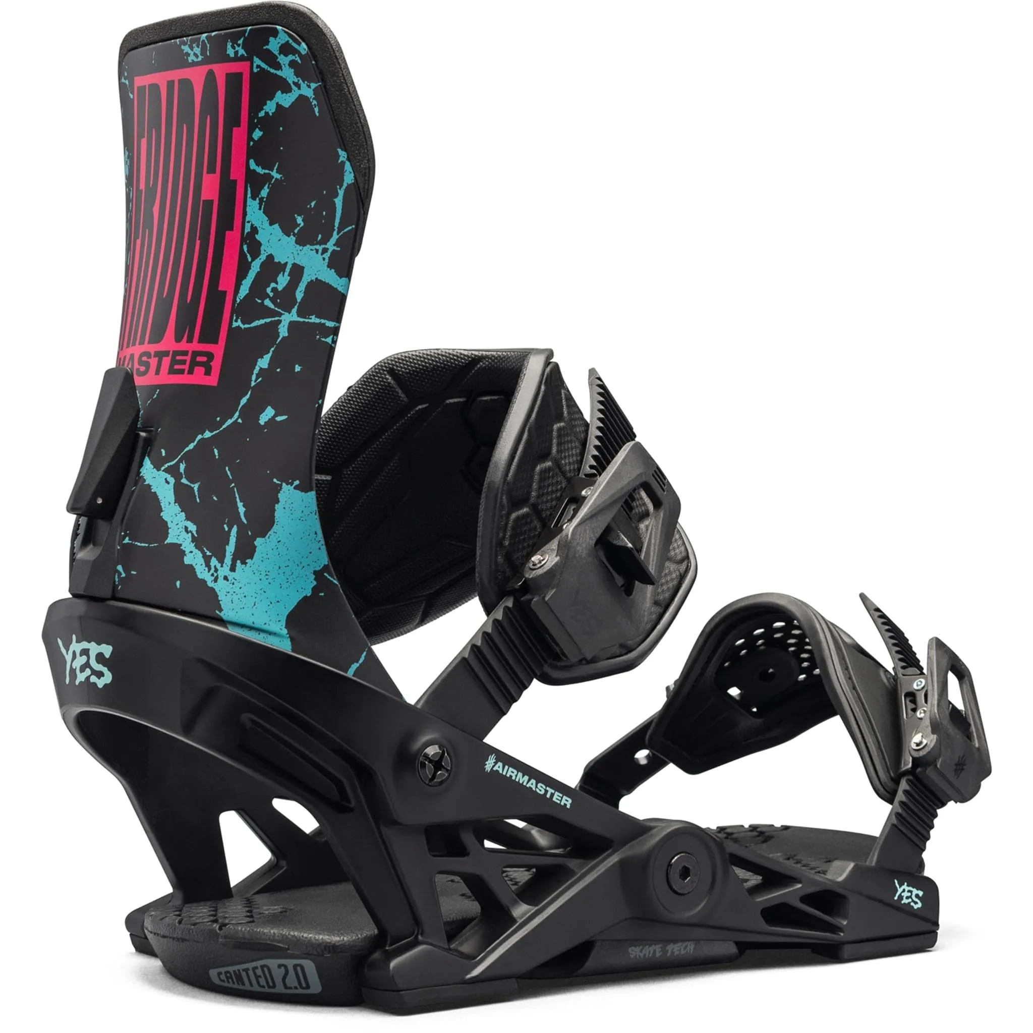 Yes Airmaster Fridge Snowboard Binding Black 2025